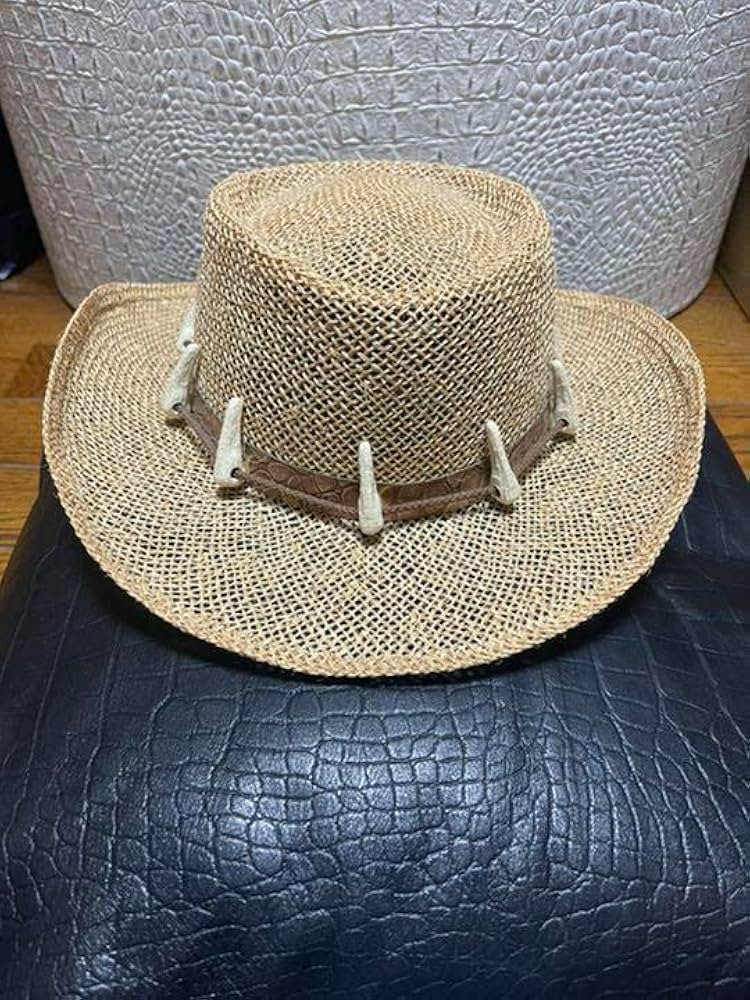 【新品】映画クロコダイルダンディー2／カウボーイハット帽子ーUSAー 新品】映画クロコダイルダンディー2／カウボーイハット帽子ーUSA